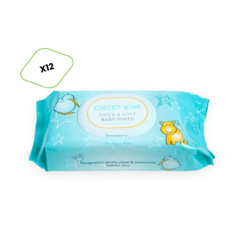 CHEEKY KIWI WET WIPES CTN
