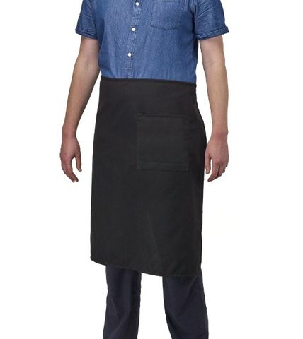 WAIST APRON BLACK LONG