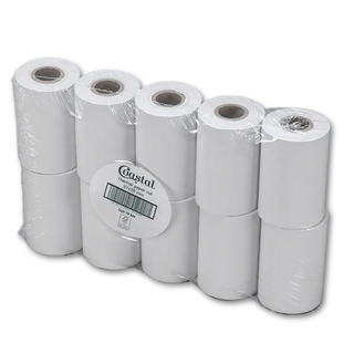 THERMAL EFTPOS PAPER ROLL WHITE 57X38MM 50/CTN