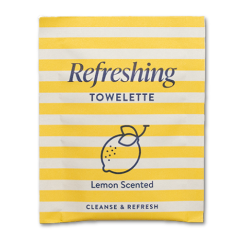 REFRESHER TOWELETTE SACHETS 1K CTN