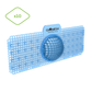 GLOMESH SPIRAL BIOLOGICAL TROUGH URINAL SCREEN ANTI SPLASH - OCEAN MIST