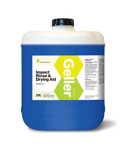 GELLER IMPACT RINSE AID 20LTR