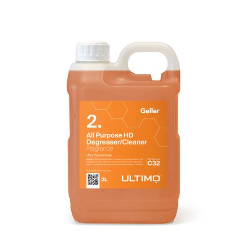 GELLER ULTIMO #2 DEGREASER/CLEANER FRAGRANCED 2LTR