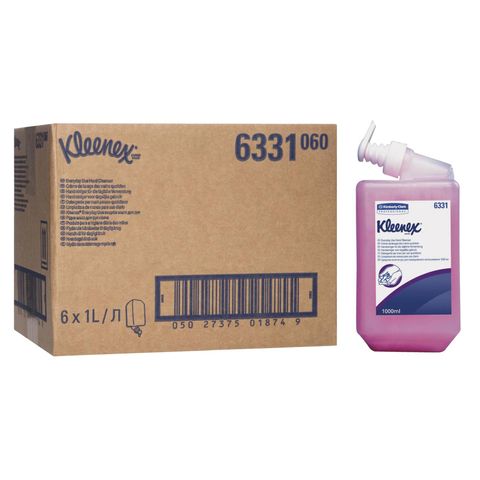 SOAP LIQUID EVERYDAY HAND KIMCARE 1 LTR CTN