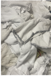 10KG WHITE RAGS