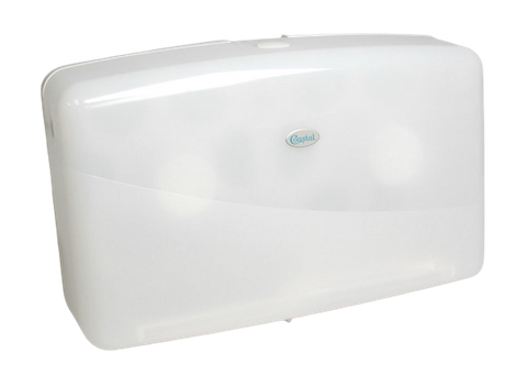 DISPENSER TOILET TISSUE JUMBO ROLL DBL WHITE