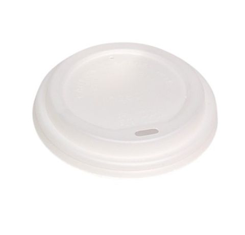 8OZ LID SINGLE WALL PE WHITE SLEEVE 50