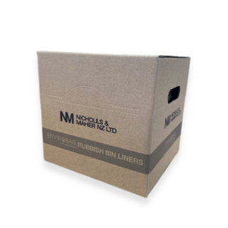 RUBBISH BAGS BLACK RECYCLED 60LTR IN BOX EACH