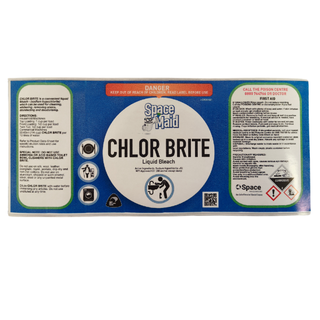 BLEACH CHLOR BRITE LABEL