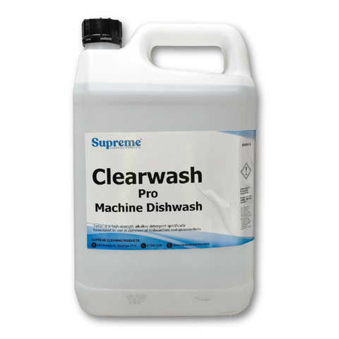 CLEARWASH PRO MACHINE DISH DETERGENT NON-CAUSTIC NON DG