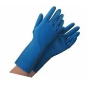 Gloves Silverlined Large Blue Pair