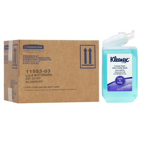Kimcare Foam Hair and Body Wash - Carton