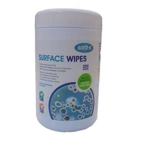 SURFACE WIPES TUB
