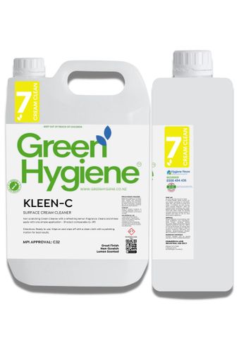 GREEN HYGIENE KLEEN-C 5L - SURFACE CRÈME GRIT CLEANER
