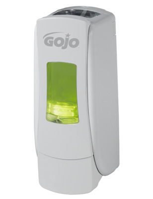 Dispenser Soap Foam Gojo ADX Green Washrooms White Manual