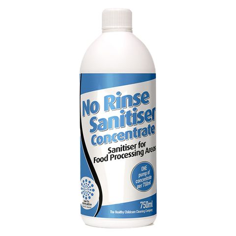 Earth Renewable No Rinse Sanitiser Concentrate 750ml Bottle