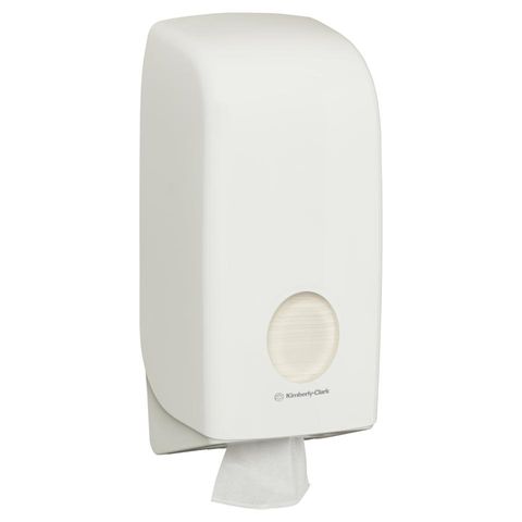Dispenser Toilet Tissue Interleaved White