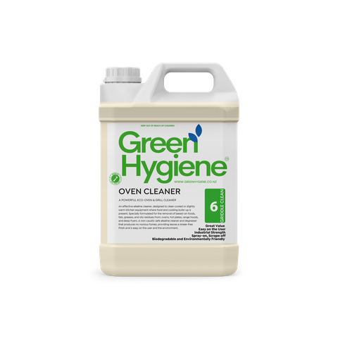GREEN HYGIENE OVEN-C 5L - HEAVY DUTY, ALKALINE, NON-CAUSTIC, ECO-OVEN & GRILL CLEANER