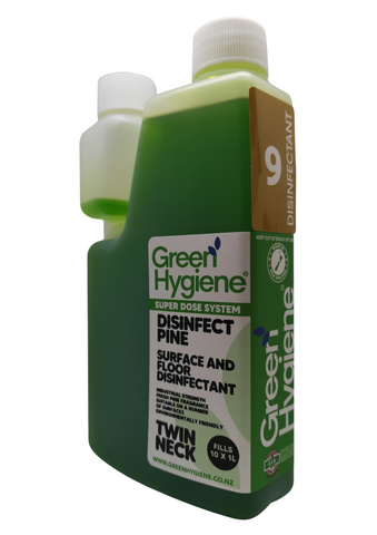 GREEN HYGIENE DISINFECT 500ML TWIN NECK CONC MAKES 10L