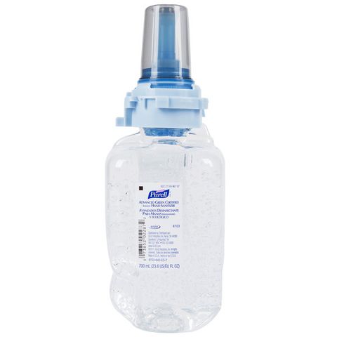 Sanitiser Hand Gel Purell ADX Refill 700ml DGLQ