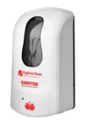 Dispenser Sanitiser Gel  Hygiene House Refillable Manual - White