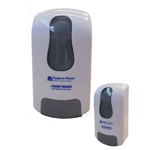 Dispenser Soap Foam Hygiene House Refillable Manual - White