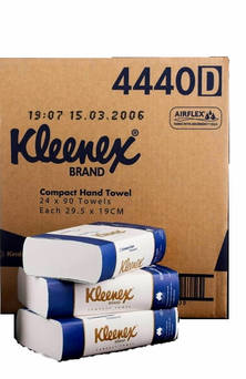 Kleenex Compact White Folded Hand Towel