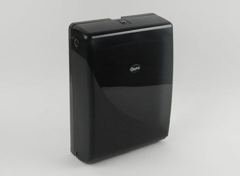 Dispenser Hand Towel Slimfold Black
