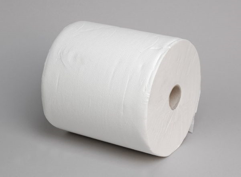 Hand Towel Roll Feed 2 Ply White - 220mts Per roll