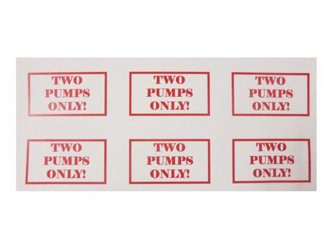 Earth Renewable - 2 Pumps Label