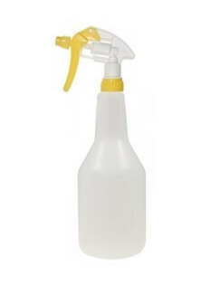 Earth Renewable Spray Bottle with YELLOW Trigger 750ml