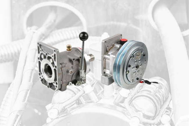 Electromagnetic & Manual Clutches / Over-hung Load Adaptors