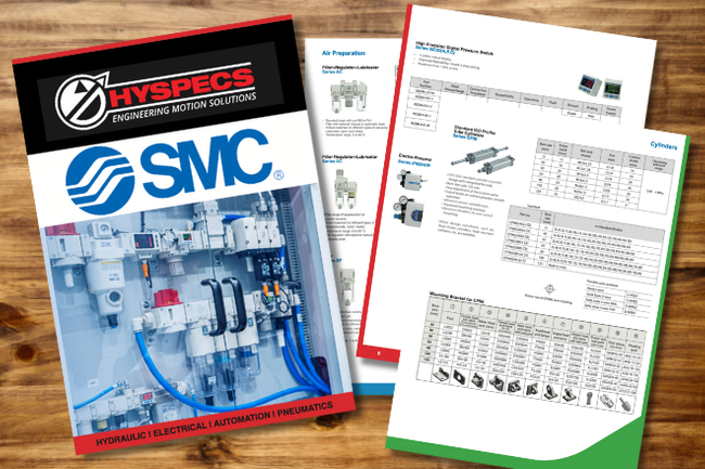 SMC Pneumatic Products supplied by Hyspecs