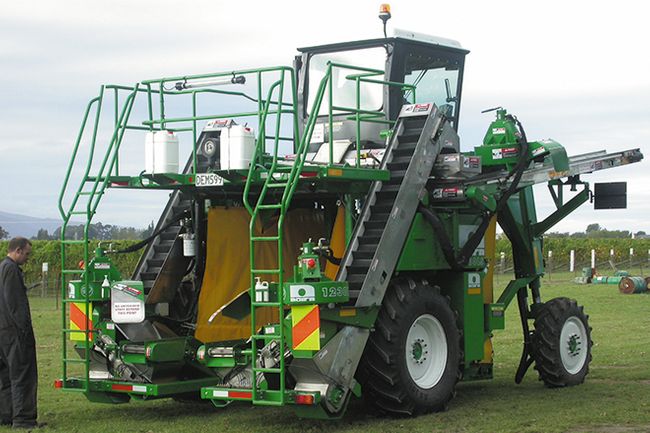 Grape Harvester