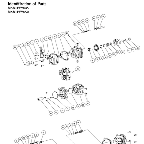 Eaton PVM Pump Parts