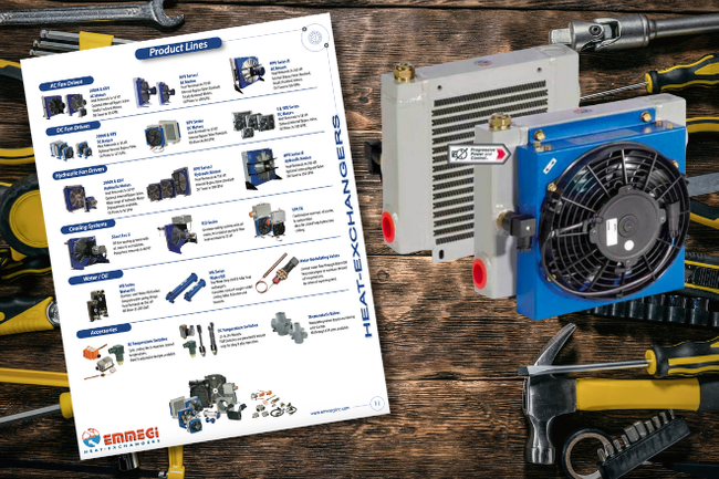 Emmegi Hydraulic Oil Coolers - Efficient Cooling for Reliable Hydraulic Systems