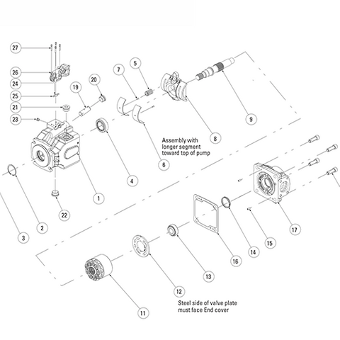 Eaton 620 Pump Parts