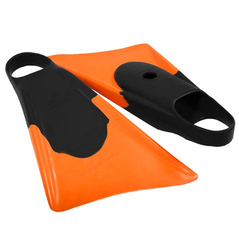 MAKAPUU FINS BLACK/ORANGE - S