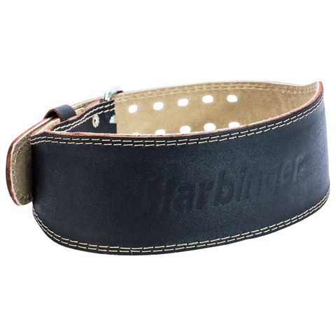 "HAR 4"" LEATHER BELT BLK M"