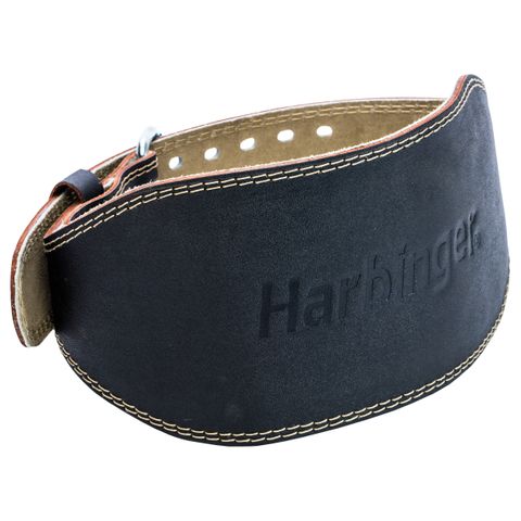 HAR 6" LEATHER BELT BLK M