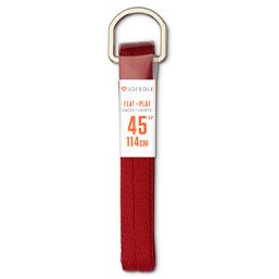 "SOF SOLE ATH FLT LACE RED 45"