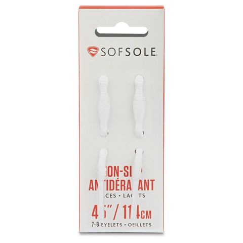 SOF SOLE NON-SLIP LACE WHT 45"