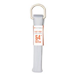 "SOF SOLE ATH FLT LACE WHT 54"
