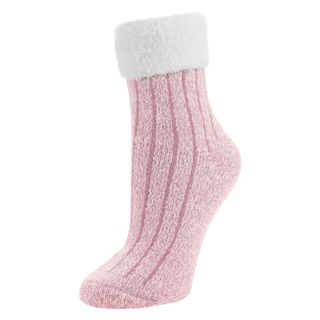 FIRESIDE FOLDOVER PINK CREW