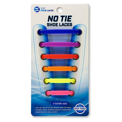 SILICONE NO TIE LACES