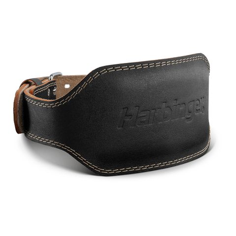 HAR 6" LEATHER BELT 2.0 BLK L