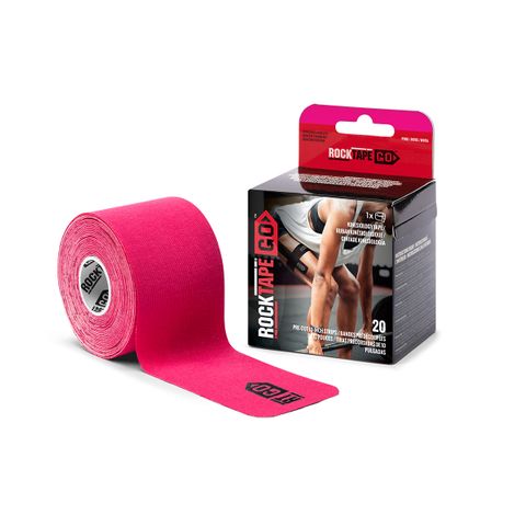 ROCKTAPE GO PRE CUT STD PINK