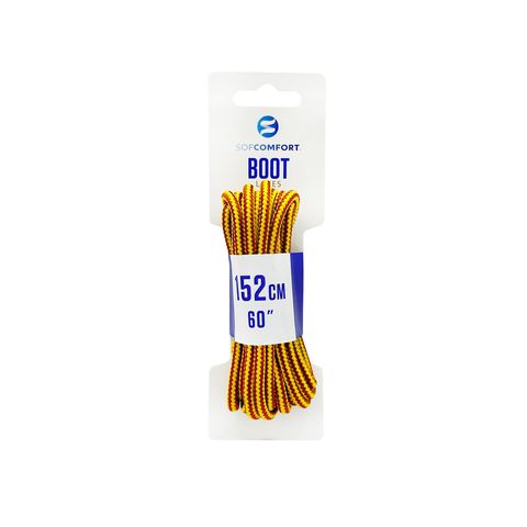 SC BOOT LACES GOLD/BR 60"152CM