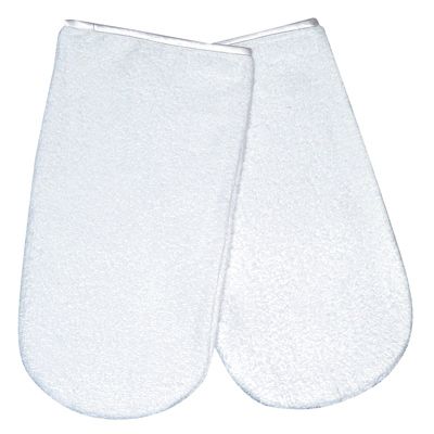 TOWELLING MITTENS Pair Depileve