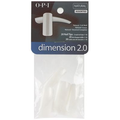 Dimension Natural Nail Tips 2.0 #7 20pk